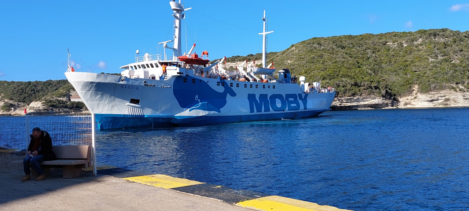 Départ vers la Sardaigne